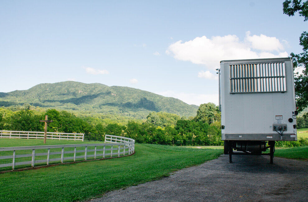 Smithway climate-controlled chick transport trailer